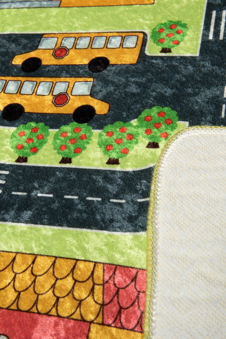 Conceptum Alfombra Small Town - Green 140 x 190 cm
